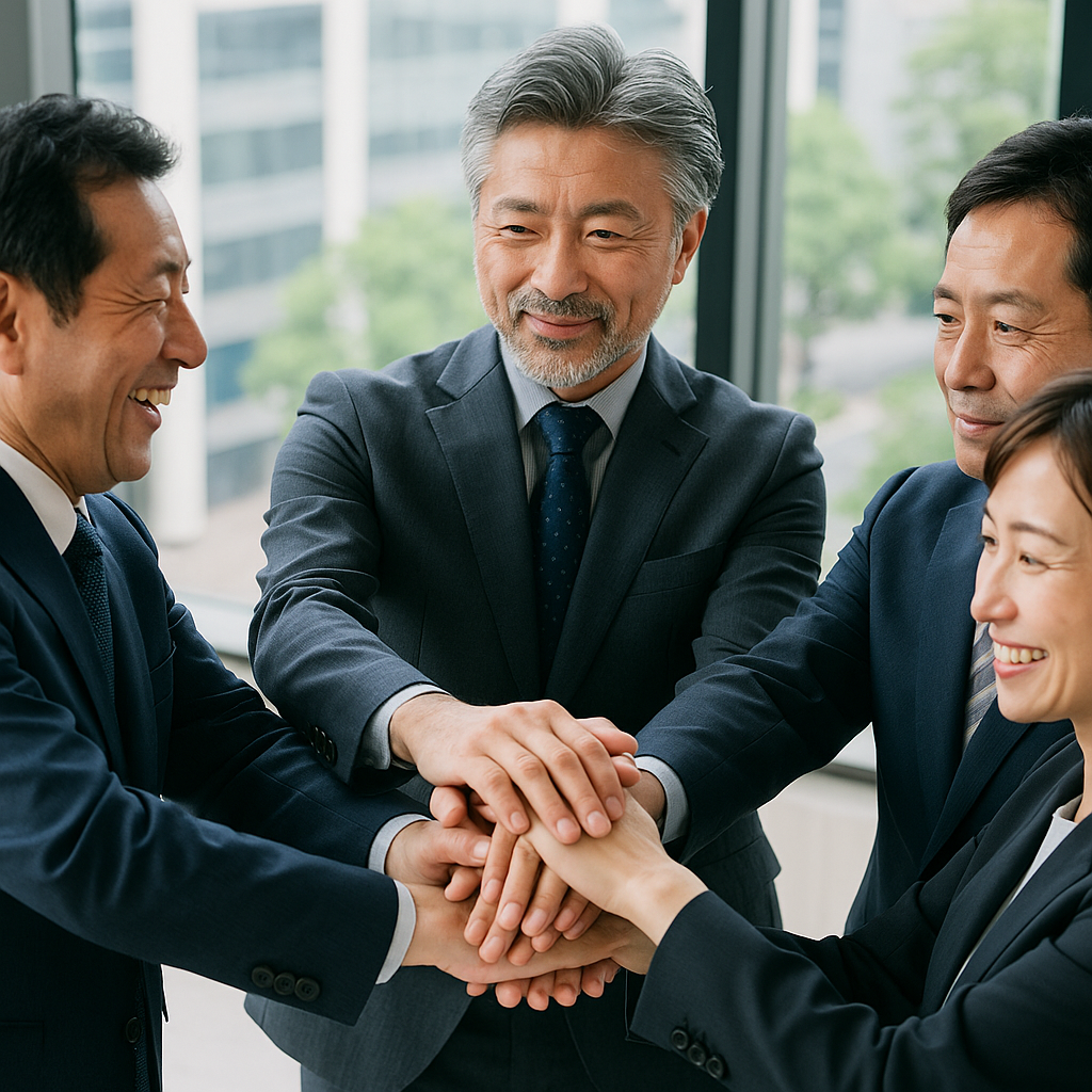 共同戦線を築く経営者コミュニティのイメージ